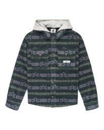 0 Polar Hooded Overshirt Y - Overshirt for Boys 8-16 Blue ELBJK00137 Element
