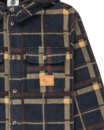 2 Polar Hooded Overshirt Y - Overshirt for Boys 8-16 Brown ELBJK00137 Element