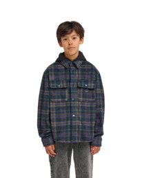 6 Polar Hooded Overshirt Y Blue ELBJK00137 Element