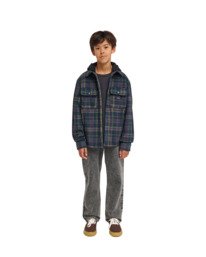 8 Polar Hooded Overshirt Y Blue ELBJK00137 Element