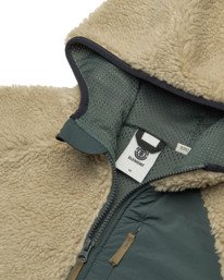 2 Wolfe Sherpa Y - Sherpa Jacket for Boys 8-16 Beige ELBJK00138 Element