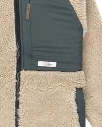 2 Wolfe Sherpa Y - Sherpa Jacket for Boys 8-16 Beige ELBJK00138 Element