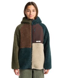 3 Wolfe Sherpa Y - Sherpa Jacket for Boys 8-16 Black ELBJK00138 Element