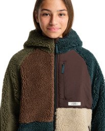 5 Wolfe Sherpa Y - Sherpa Jacket for Boys 8-16 Black ELBJK00138 Element