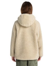 8 Wolfe Sherpa Y - Sherpa Jacket for Boys 8-16 Beige ELBJK00138 Element