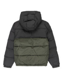 1 Classic Hooded Puffer Y - Steppjacke mit Kapuze für Jungen 8-16 Braun ELBJK00139 Element