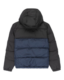 1 Classic Hooded Puffer Y - Steppjacke mit Kapuze für Jungen 8-16 Blau ELBJK00139 Element
