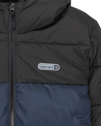 2 Classic Hooded Puffer Y - Steppjacke mit Kapuze für Jungen 8-16 Blau ELBJK00139 Element