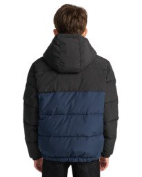 8 Classic Hooded Puffer Y - Steppjacke mit Kapuze für Jungen 8-16 Blau ELBJK00139 Element