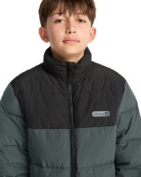 5 Classic Puffer Y - Puffer Jacket for Boys 8-16 Black ELBJK00140 Element