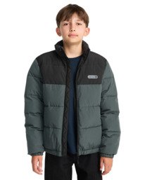 6 Classic Puffer Y - Puffer Jacket for Boys 8-16 Black ELBJK00140 Element