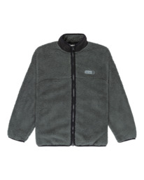 0 Classic Sherpa Y - Fleece Jacket for Boys 8-16 Black ELBJK00143 Element