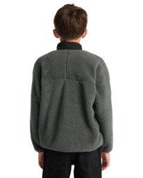 8 Classic Sherpa Y - Fleece Jacket for Boys 8-16 Black ELBJK00143 Element