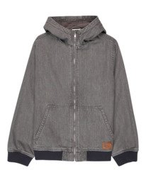 0 Dulcey Low Tide - Veste en denim pour Gar&ccedil;on 8-16 ans Gris ELBJK00145 Element