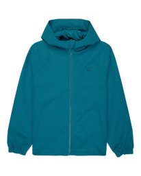 0 Alder 10K/5K - Chaqueta de lona para chicos 8-16 Azul ELBJK00147 Element