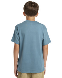 6 Basic - T-Shirt met Borstzak voor Jongens 8-16 Blue ELBKT00112 Element