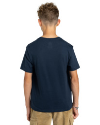 6 Basic - T-shirt avec poche pour Garçon 8-16 ans Bleu ELBKT00112 Element