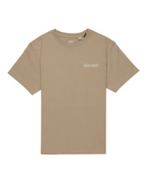 0 90s - Short Sleeves T-Shirt for Boys 8 - 16 Beige ELBKT00113 Element