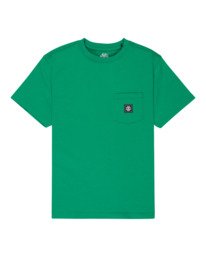 0 Icon Label Pocket Y - Camiseta de manga corta para chicos 8-16 Verde ELBKT00117 Element
