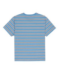 1 Icon Embroidery - Short Sleeve T-Shirt for Boys 8-16 Blue ELBKT00119 Element