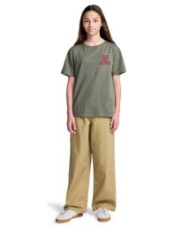 7 Big Carpenter Twill Y - Pantalon baggy pour Garçon 8-16 ans Marron ELBNP00123 Element