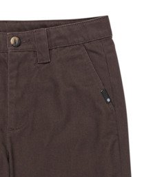 2 Relax Work Y - Relaxed Fit Chino-Hose für Jungen 8-16 Braun ELBNP00124 Element