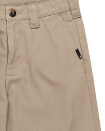 2 Howland Work - Pantalón chino para Chicos 8 - 16 años Beige ELBNP00124 Element