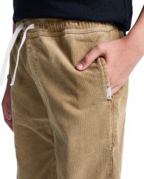 6 Relax Comfort Corduroy Y - Pantaloni da Ragazzo 8-16 Brown ELBNP00126 Element