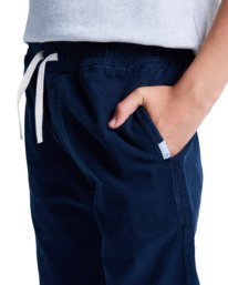 6 Relax Comfort Corduroy Y - Pantaloni da Ragazzo 8-16 Blue ELBNP00126 Element