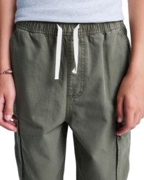 4 Relax Cargo Ripstop Y - Cargohose für Jungen 8-16 Grün ELBNP00127 Element