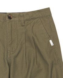 2 Big Pleated Y - Chino-Hose für Jungen 8-16 Grün ELBNP00129 Element
