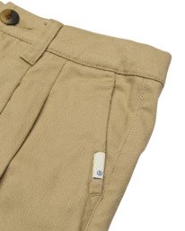 2 Big Pleated Y - Chino Trousers for Boys 8-16 Beige ELBNP00129 Element