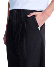 6 Big Pleated Y - Chino Trousers for Boys 8-16 Blue ELBNP00129 Element