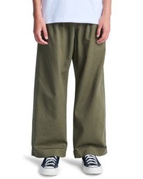 3 Big Pleated Y - Chino-Hose für Jungen 8-16 Grün ELBNP00129 Element