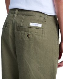 7 Big Pleated Y - Chino-Hose für Jungen 8-16 Grün ELBNP00129 Element