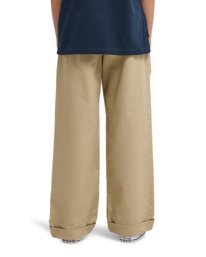 9 Big Pleated Y - Chino Trousers for Boys 8-16 Beige ELBNP00129 Element