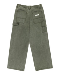 1 Big Carpenter Canvas Y - Pantalon baggy pour Garçon 8-16 ans Marron ELBNP00132 Element