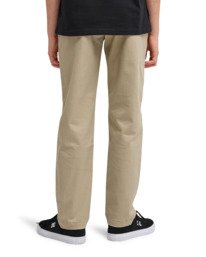 7 Regular Comfort - Pantalon chino pour Garçon 8-16 ans Beige ELBNP00133 Element