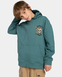 Felpa Con Cappuccio Element Blazin Per Bambini E Ragazzi, Tessuto Misto Cotone Biologico, Stampa Sul Petto, Vestibilità Regolare. Colore: Come Da Foto.