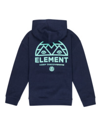 1 Disco Hood - Sweat à capuche pour Garçon 8-16 ans Bleu ELBSF00131 Element