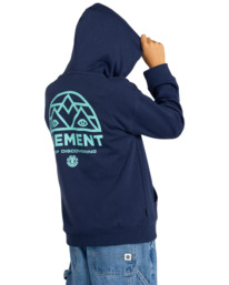 6 Disco Hood - Sweat à capuche pour Garçon 8-16 ans Bleu ELBSF00131 Element