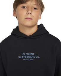 4 Skateboard - Kapuzenpulli für Jungs 8 - 16 Blau ELBSF00163 Element