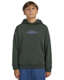 2 Skateboard - Sudadera con capucha para Chicos 8 - 16 años Negro ELBSF00163 Element