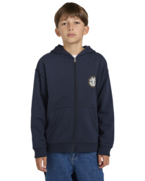 2 Seal - Hoodie met Rits voor Jongens 8-16 Blue ELBSF00165 Element