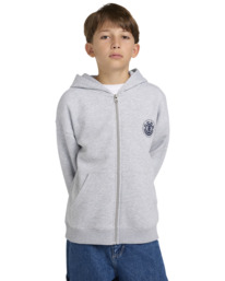 2 Seal - Hoodie met Rits voor Jongens 8-16 Gray ELBSF00165 Element