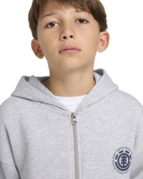 4 Seal - Sudadera con Capucha y Cremallera para Chicos 8 - 16 años Gris ELBSF00165 Element