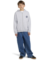 6 Seal - Zip-Up Hoodie for Boys 8 - 16 Gray ELBSF00165 Element