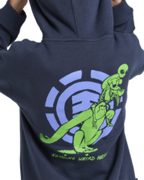 5 Nothing Weird - Pullover con cappuccio da Ragazzo 8-16 Blue ELBSF00175 Element