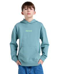 3 Simple Logo - Hoody voor Jongens 8-16 Blue ELBSF00183 Element