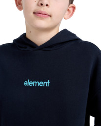 5 Simple Logo - Sweat à capuche pour Garçon 8-16 Bleu ELBSF00183 Element